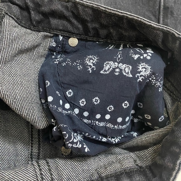 Free People We The Free - Rugged A-Line Button Fly
Skirt - Picture 7 of 15